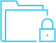 Folder with lock icon