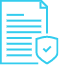 Document with check mark icon